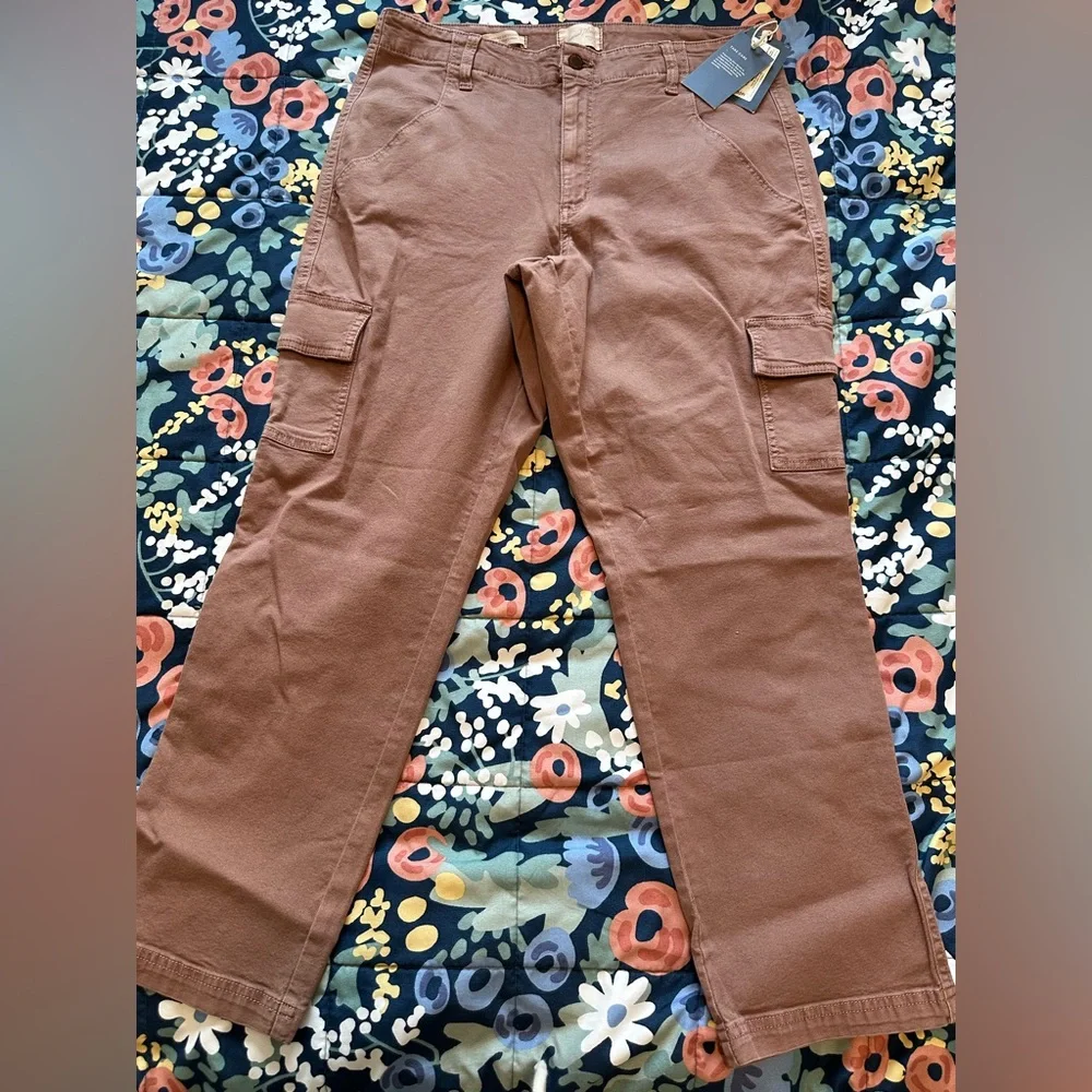 Universal Thread Brown Cargo Pants - Picture 2 of 3